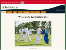 Tablet Screenshot of judoireland.eu