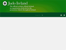 Tablet Screenshot of judoireland.com